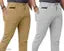 Beige and Light Grey Color Trending Light Weight Flat Front Military Style Pant for men for Daily use Regular fit under 400Combo of 2