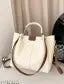 trendy white premium designer handbag for women