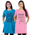 Women Cotton Long T shirt