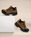 JK PORT Boots For Men (Tan , 9)