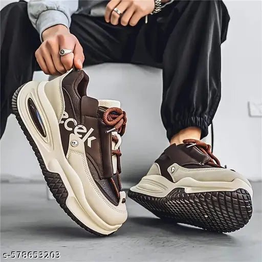 Fashion Men's Plus Size Trendy Breathable Hand Sewn Sole Sandals-Black