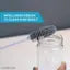 Silicone Bottle Cleaner Brush for Washing Water Bottle and Mug Cleaning Brush || [Color - Grey] [Pack of 1]