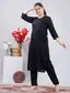 BLACK KURTI WITH PENT SET WOMEN