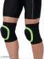 Premium Quality Padded Knee Cap | Dancing/Skating/Cycling/Guard Protector Knee Pads (Blue/Neon Green/Orange/White/Red Pipings) ( L Size )