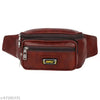 Impex Brown Waist Bag For Men and women