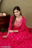 @3 pink tire gown beautiful kurti