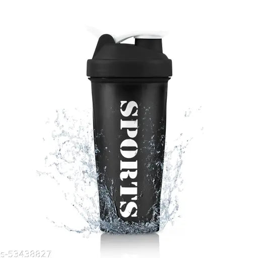 True Indian SPORTS Shaker For Men || 700ML Shaker Sipper Bottle || Amazing Quality Gym Shaker|| Sipper Bottle For Men || Protein Gym Shaker Bottle || Sports Shaker Bottle || 100% LeaK Prof Sports Shaker || (Black)