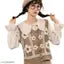 Notty Girl Boho Floral Crochet Button-Front Vest Top