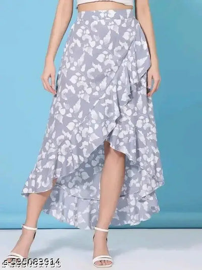 Frill Skirt || Skirt For Women || Skirt For Girl || Frill Skirt For Women