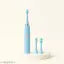 Rechargeable Electric Toothbrush with 2 Replacement Brush Heads – Soft Bristles, Deep Cleaning Sonic Technology for Healthy Oral Care