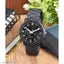 HRV Ca Black Dial Men Pu Watch
