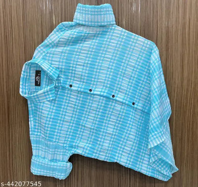 Pearl Ocean Imported Checks Full Sleeves Shirt For Mens
