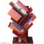 Dime Store Wooden Open Book Shelf for Home Library - Tree Shaped Book Rack for Study Room Space-Saving Book Rack