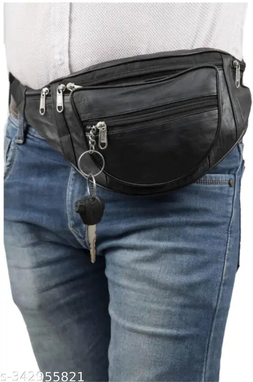 waist bag style 100% genuine leather/running bag /shoulder bag/pouch bag/ pouch bag