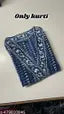 NEW INDIGO SINGLE KURTI/New indigo kurti/blue Single Kurti /Kurti under 300/Stylish Kurti/New Kurti/Kurti for Women/Kurti For Ladies| kurti set kurti set for women kurtI
