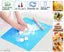 GAURINANDAN Non-Stick Silicon Reusable Pastry Fondant Dough Roti Chapati Rolling Baking Sheet Mat Food-grade Silicone Baking Mat (Pack of 1)