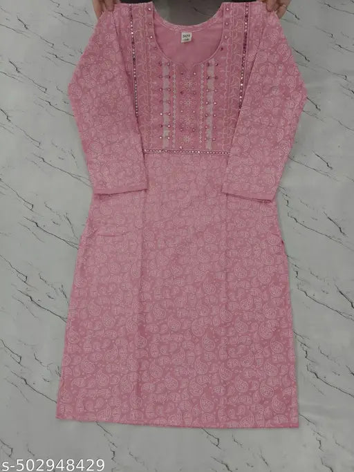 Only Embroidery kurti for girls & woman