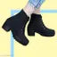 Trendy Women Boots || Trendy Stylish Girls High Heel Comfortable Fashionble Ankle Length Boots For ( Pack Of 1)