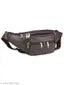 K London Leather Brown Men & Women Waist Bag Fanny Bag Travel Pouch Passport Holder (268_brown)