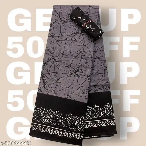 Best cotton printed saree | Mul cotton saree | Best printed saree | Sari | Cotton sari | Saree with blouse | Shambhalpuri cotton saree | cotton printed saree