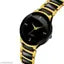 New Stylist Luxury Look Golden black Round Dial professional Analog Watch - For Metal Chain Stainless Steel Strap Premium Quality Quartz wrist Watch For Boys men
