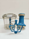 Chirag Almighty Push Chopper 1200ml (1.2L Vegetable & Fruit Chopper (Stainless Steel Blade, Plastic mixer, Hand pusher)