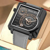 Date Display Dual Time Dial Analoge Watch For men