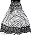 Women's Cotton Sanganeri Jaipuri Print Fashion Long Wrap Skirt