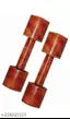 Wooden Dumbbells for PT | For Kids | For Warm Up Exercises | Premium wood Fixed Weight Dumbbell