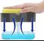 Indigo Soap Dispenser for Dishwasher Liquid Holder , Liquid Dispenser Through Pump (400 ML) with Sponge (Multicolor)