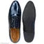 DESTA Men's Blue Partywear Patent Lace up Formal Shoe