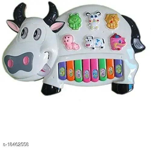 Cute Musical Piano Toy for Boys and Girls (Cow Piano)
