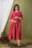 Women's Cotton Floral Printed Anarkali Maternity Feeding Gown| Maternity Feeding Kurti for Pregnancy Rayon