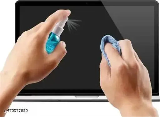 Gel based Cleaning Solution with Cloth Mobile/Laptop Screen, Screen Cleaner Kit Best for LED & LCD TV, Computer Monitor, Laptop Screens for Computers, Laptops, Mobiles Pack of 1 x 100 ml (100 ml)