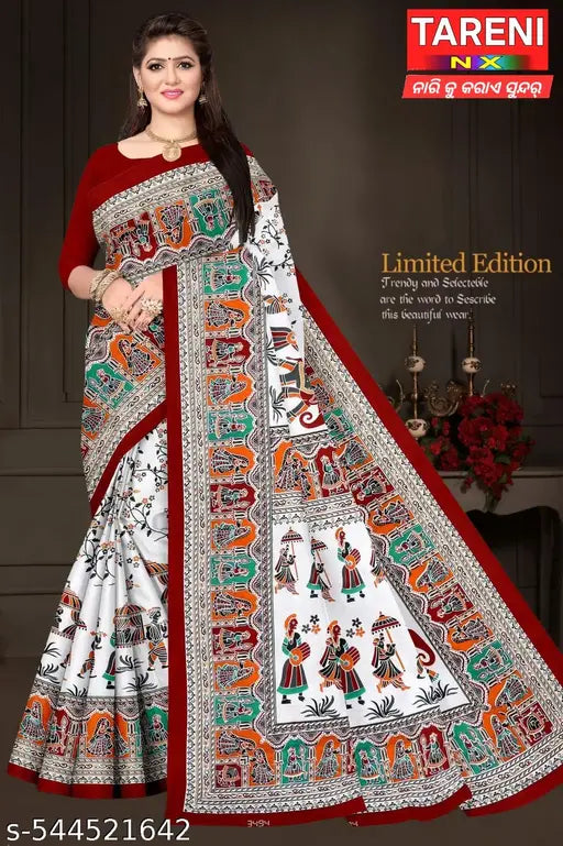 TARENI NX Most Demanding Pure Cotton Sambalpuri Saree Best Quality