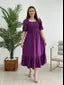 fancy gathered women dress & gown