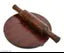 Kavishraj® Wooden Chakla Belan Rolling Pin Roti Chapati Maker 9 Inch Chakla Belan Combo Set for Kitchen Wooden Chapati Rolling Board with Belan Chakla Set