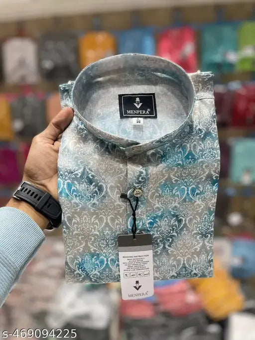 New Arrival Latest And Tranding Printed Dizine Kurta For Man (ONLY KURTA)
