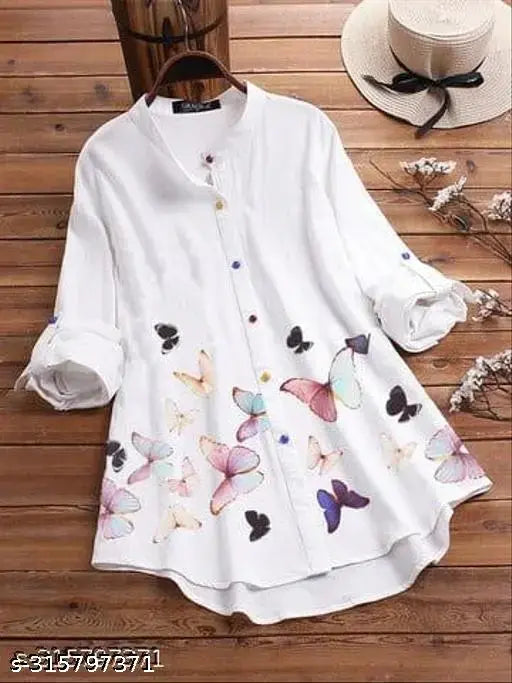 New Butterfly Womne's Shirt Tunic