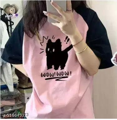 WOMEN OVERSIZE T-SHIRT BLACK-FIRST I NEED white