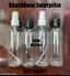 4 pcs. 100ml empty pet bottles. 1 of them a spray bottle 2pcs and 2 bottle of them is a oil bottle 2pcs.. 4 bottle combo pack