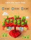Frog Balance Game, Two-Player Frog Balance Board Game, Educational Frog Balance Counting Toy, Interactive Parents Child Toy, Montessori Frog Balance Tree