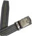 Sunshopping Men's Formal & Casual Black PU Strap Belt With Auto Lock Buckle