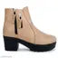 Stylish casual partywear women ankle length heeled boots