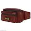 Impex Brown Waist Bag For Men and women