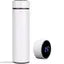 Water Bottle Stainless Steel Led Temperature Display 500 ml Bottle White