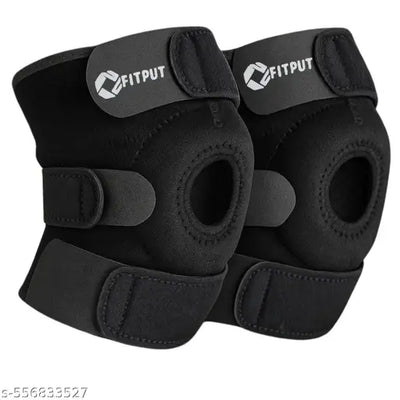 Knee Cap For Knee Pain | Open Patella Knee Cap | Free Size 2 Pcs