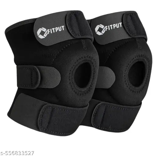 Knee Cap For Knee Pain | Open Patella Knee Cap | Free Size 2 Pcs