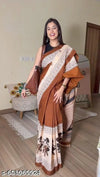 ETHNIC PURE COTTON MULMUL SARI WITH BLOUSE