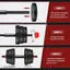 DCS Pro FITNESS (CONV-1031) 10kg DUMBBELL SET with CONNECTING ROD - CONVERT DUMBBELL SET in BARBELL SET